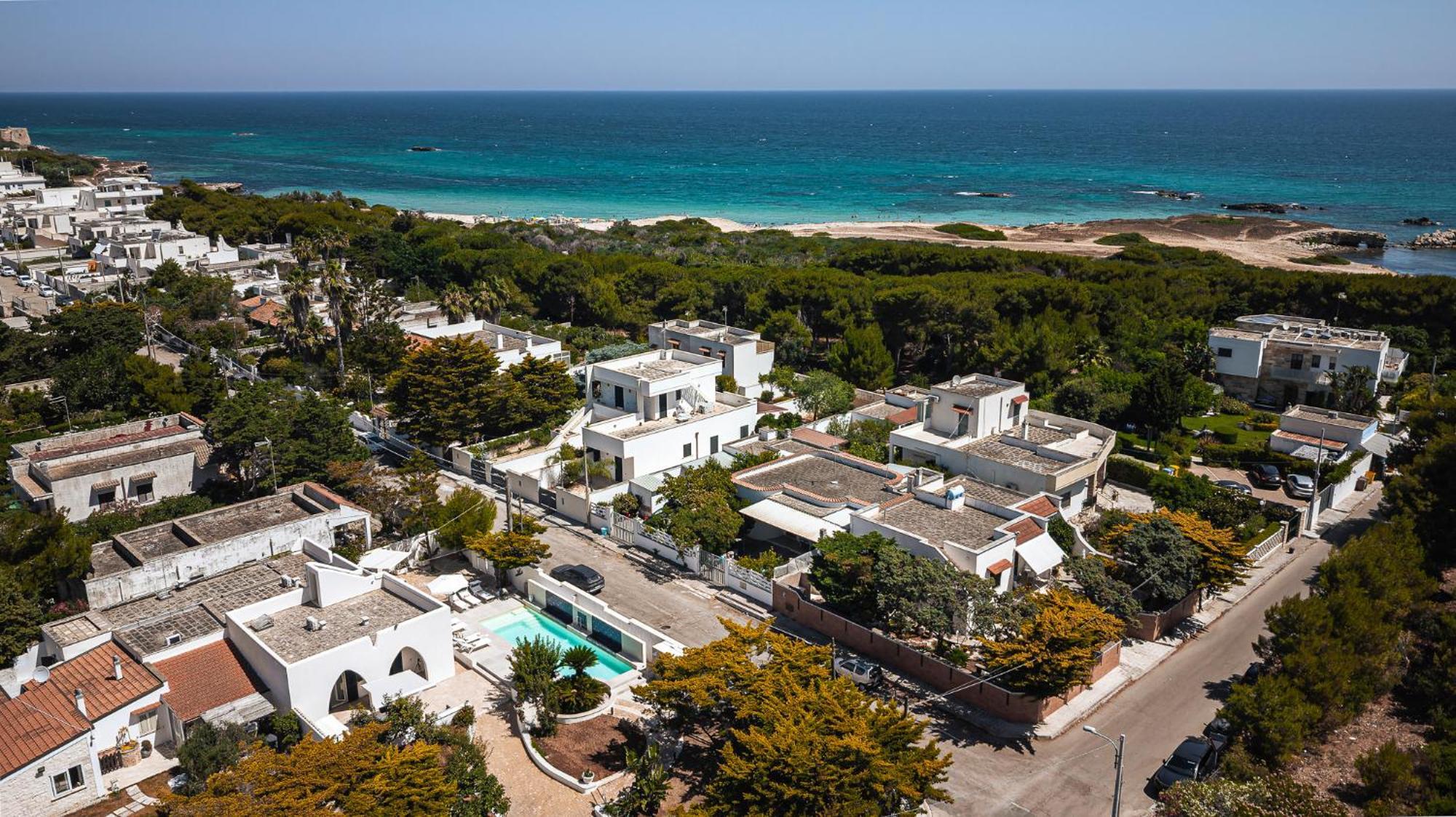 Helloapulia Villa Pool And Beach - 150Mt From The Sea San Foca Exterior foto